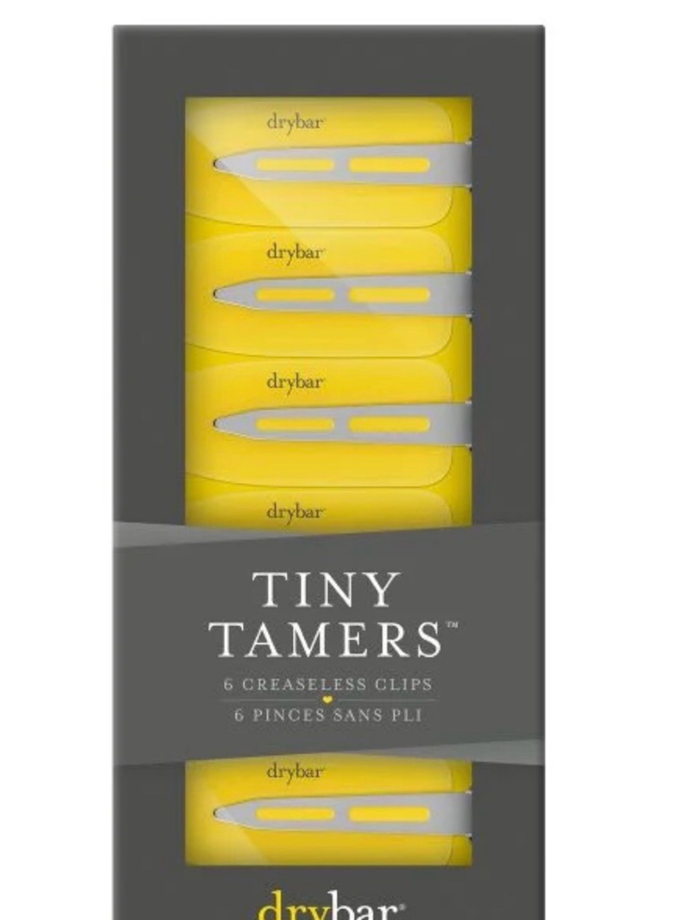 6 drybar Tiny Tamers creaseless Hair Clips